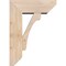 Ekena Millwork Legacy Slat Smooth Bracket w/ Offset Brace, Douglas Fir, 7 1/2"W x 20"D x 28"H BKT0806X20X28LEC06SDF - alternate 2